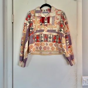 Cropped Sweater/jacket top